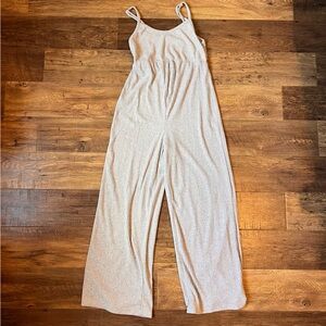 SHEIN Gray Maternity Jumpsuit